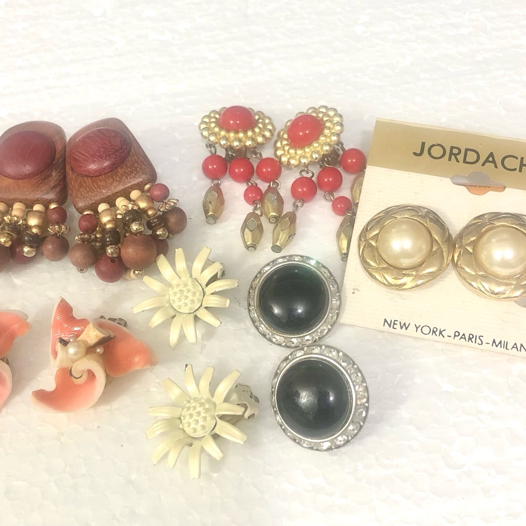 Earrings Lot Vintage To Now